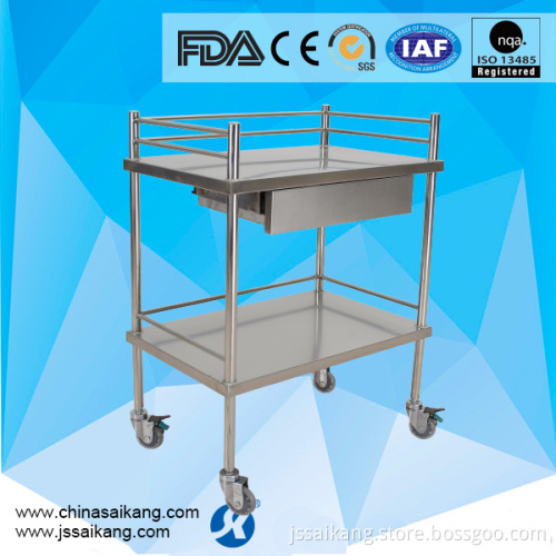 Stainless Steel Hospital Carts Trolley